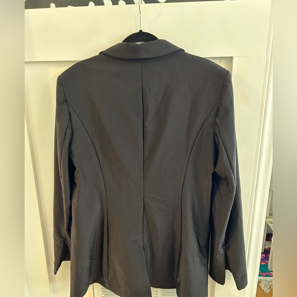 Good American Single-Button Scuba Blazer - Picture 7 of 12